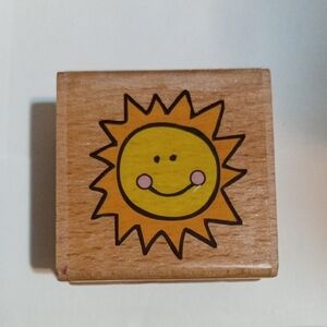 Sunshine Wooden Home Design Stamp